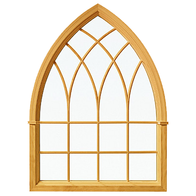 Andersen 400 Series Special Shape Window Interior