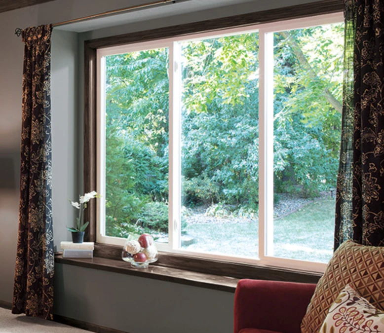 Pella 250 Series Sliding Window Living Room Picture