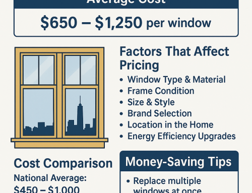 Window Replacement Cost in New York (2025 Pricing Guide)
